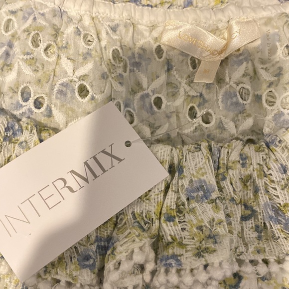 Loveshackfancy dorabella lace trim crop top - Picture 6 of 6